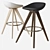 Modern Palm Stool by Calligaris 3D model small image 1