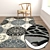 High-Quality Carpet Set 3D model small image 5