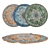 Round Carpets Set: Versatile and Detailed 3D model small image 1