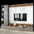 Sleek TV Shelf: Organize & Display 3D model small image 3