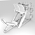 Prem Leg Gym Equip 3D model small image 2