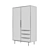 Bruni Blacki Wardrobe - Stylish and Practical 3D model small image 4