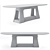 Sophisticated Elegance: Christophe Delcourt Isa Table 3D model small image 2