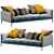 Bonaldo Coral: Stylish and Spacious Sofa 3D model small image 1