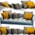 Bonaldo Coral: Stylish and Spacious Sofa 3D model small image 2