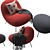 Cozy Baba Armchair: ultimate comfort and style 3D model small image 3