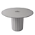Smart Dining Table with Integrated Power Outlets 3D model small image 5