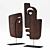 Nyala Figurines: Exquisite Mangowood Decor Pieces 3D model small image 1