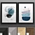 Sleek Art Frames: 2-in-1 Texture 3D model small image 1