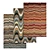 Luxury Carpets Set: High-Quality Textures, 3D Models 3D model small image 1