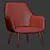 Modern Comfort: Jedediah 30 Armchair 3D model small image 4