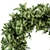 Festive Evergreen Wreath 3D model small image 3