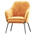 Modern ESTE Armchair: Stylish Design & Comfort 3D model small image 3