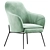 Modern ESTE Armchair: Stylish Design & Comfort 3D model small image 4