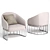 Modern Elegance: LIANG&EIMIL Boston Chair 3D model small image 8