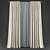 Polyester Curtain Set - 112578 3D model small image 1