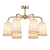 Classic American Style Brass Chandelier 3D model small image 1