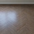 Vintage Classic Bourbon Oak Parquet 3D model small image 3