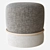 Elegant Anell Pouf: Calligaris 3D model small image 1