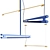 Sleek Elegance: Leto Suspension 3D model small image 3