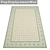 Luxury Carpet Set: 3D Textures 3D model small image 3