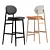 ARIAKE Outline Stool: Versatile Seating Solution 3D model small image 2