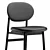 ARIAKE Outline Stool: Versatile Seating Solution 3D model small image 3