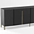 Elegante Garbo Sideboard 3D model small image 3