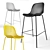 Modern Quinby Bar Chair by Julia Grup 3D model small image 1