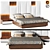 Modern Millimeter Bed 2015 3D model small image 1