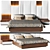 Modern Millimeter Bed 2015 3D model small image 2