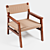 Camu's Pactoki: Mediterranean-Inspired Lounge Chair 3D model small image 3