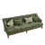 Classic Straight OM Sofa 3D model small image 1