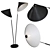 Modern Minimalist Floor Lamp 3D model small image 1