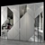 Elegant Oak Cabinet: Organize and Beautify 3D model small image 2