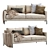 LUCA Interface Sofa - Sleek and Modern Design 3D model small image 1