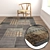 Luxury Rug Set 2154 3D model small image 5