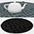 Round Carpets Set: Versatile and Stunning 3D model small image 3