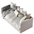 Stylish Bert Sofa Bed 2 3D model small image 5