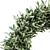 Joyful Holiday Greens: Olive Wreath 3D model small image 2