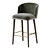 Elegant Arven Bar Stool 3D model small image 2