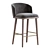 Elegant Arven Bar Stool 3D model small image 3