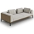 Elegant Slettvoll Zofi Sofa 3D model small image 2