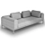 Elegant Slettvoll Zofi Sofa 3D model small image 5
