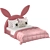 Cozy Haven: Deluxe Rabbit Bed 3D model small image 4