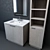 Modern Larsen Single Vanity 3D model small image 2