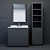 Elegant Larsen Single Vanity 3D model small image 5