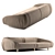 Baxter Fold Sofa: Comfort in Style! 3D model small image 2