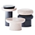 Stacked Table Set: FdC's Stylish Stackable Side Tables 3D model small image 2