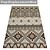 Title: Luxury Texture Carpets Set 3D model small image 3